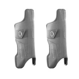 Evoshield PRO-SRZ 2.0 Intermediate BB/SB Catcher's G2S Lower Leg Guards - Gray - Picture 1 of 4