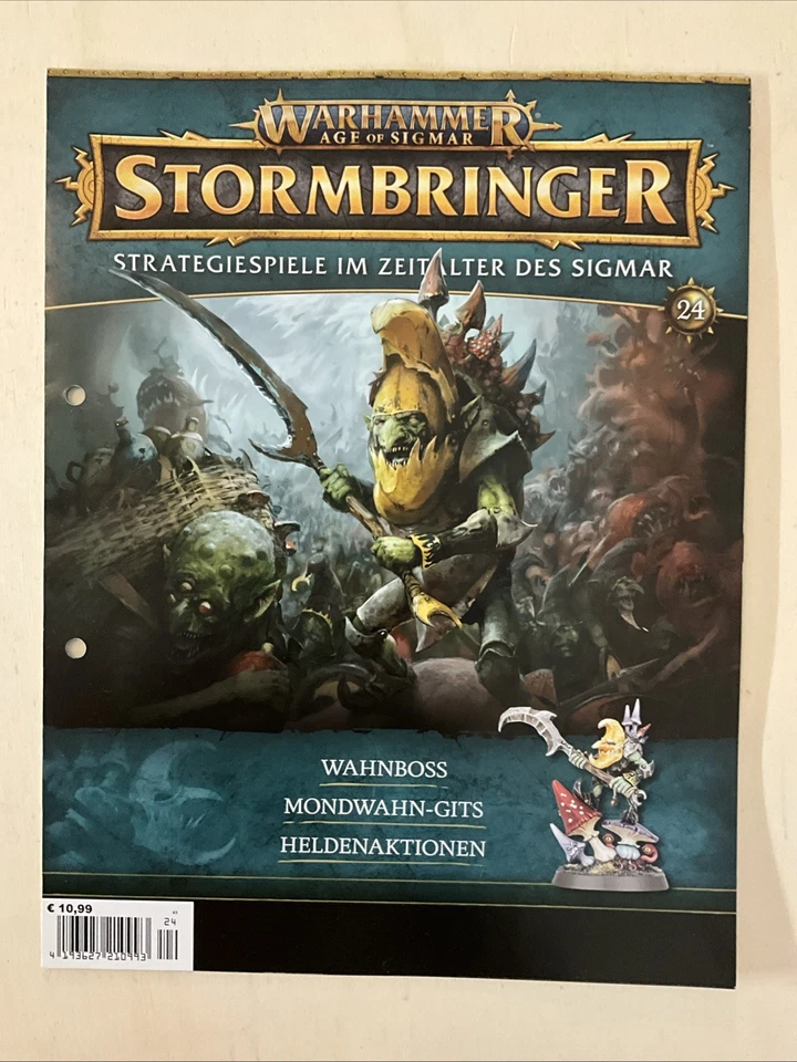 Warhammer AoS - Sturmbringer Ausgabe 24 mit Wahnboss Miniatur - Bild 1 von 3