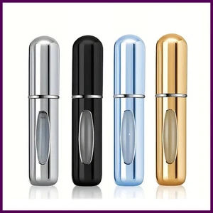 1/4 Stück 5 ml Parfüm Zerstäuber Tragbar Flüssigkeit Behälter für Kosmetik Reisen - Bild 1 von 29