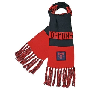 Melbourne Demons Bar Scarf - Picture 1 of 2