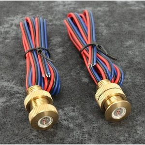 Paul Yaffe Brass Red LED Running/Turn Signal/Brake Light-BOLTS-BRK-BR - Picture 1 of 2