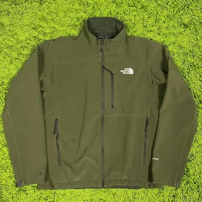 The North Face Men’s Apex Bionic Soft Shell Jacket Scallion Green Size Medium - Image 1 of 4