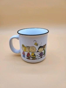 Peanuts Charlie Brown Snoopy & Gang Large Ceramic Coffee Mug 19oz  - Picture 1 of 9