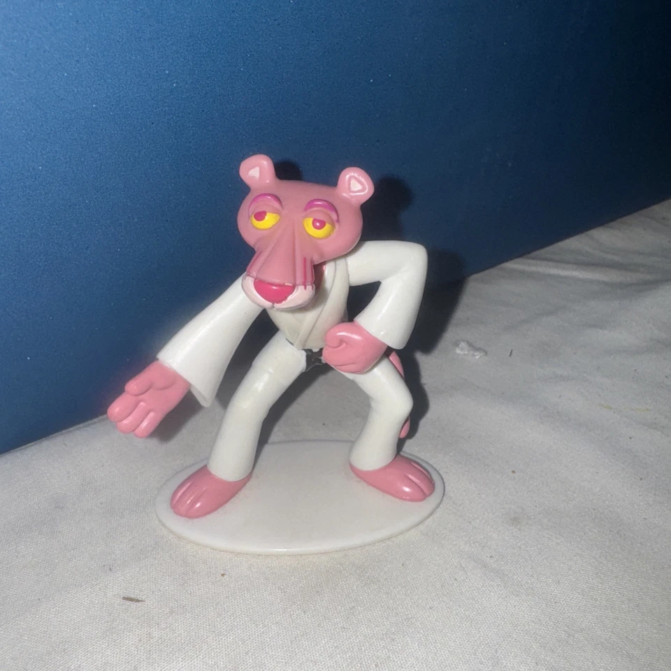 Vintage Pink Panther Martial Arts Toy Figure L11 - Image 1 of 1