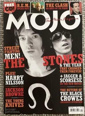 MOJO MAGAZINE # 173: APRIL 2008 THE STONES, BLACK CROWES, JACKSON BROWNE..No CD  - Image 1 of 4
