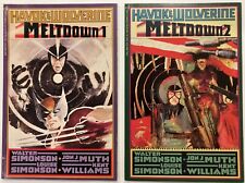 Wolverine & Havok Meltdown (1988) Lot 1, 2 / Great Condition! SEE PICS