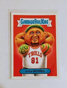 Garbage Pail Kids 2019 - We Hate The 90's - Dyed Dennis- 7a Nr/Mint - Picture 1 of 2