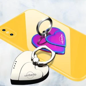 Heart Shape Electric Rechargeable Phone Lighter (2PK-Rainbow/Silver) - Picture 1 of 9