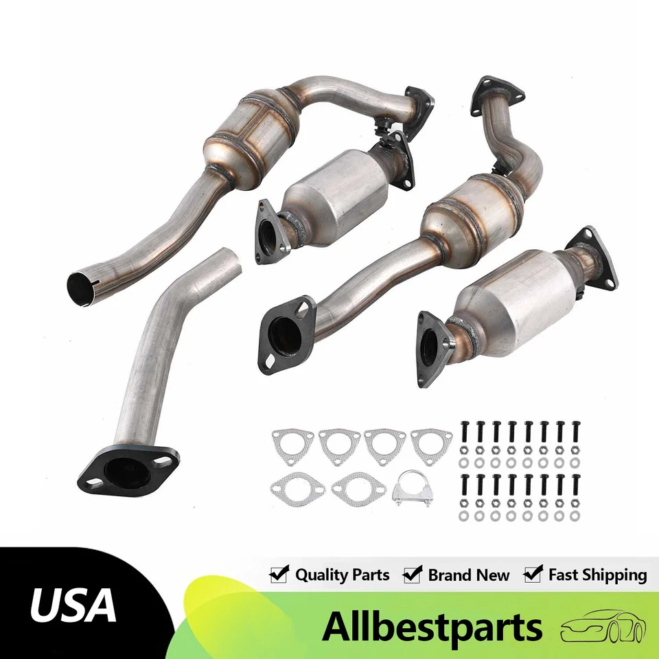 For 2001-2004 Nissan Xterra/Frontier Full Catalytic Converter Set 3.3L - Image 1 of 4
