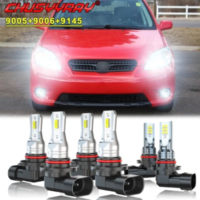 Para Para Toyota Matrix 2003-2008 - Kit de faros LED + bombillas antiniebla Foto 1 de 4