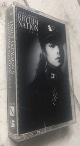 Janet Jackson Rhythm Nation Cassette 1984 - Picture 1 of 24