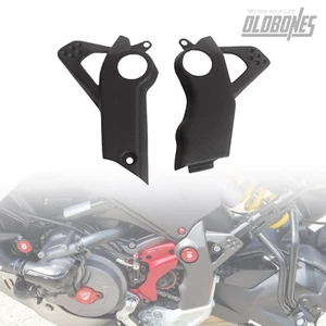 For Ducati DesertX 22+ 100% Carbon Fiber Side Panels Protect Guard Matte - Picture 1 of 16