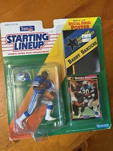 Barry Sanders Detroit Lions NFL Sammlerstück HOF Football NEU Startaufstellung Spielzeug - Bild 1 von 6