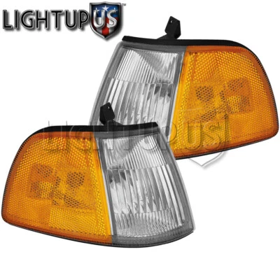 Left Right Sides Pair Corner Signal Lights for 1990-1991 HONDA CIVIC Hatchback - Image 1 of 2