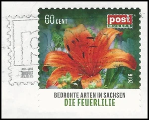 Feuerlilie - 60 Ct. - gestempelt - Post Modern Dresden - Picture 1 of 1