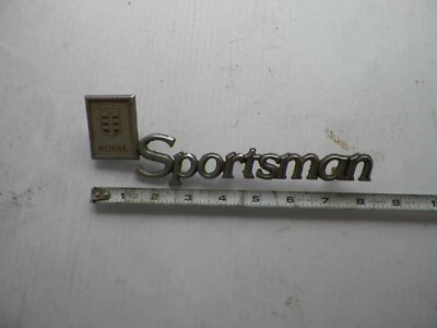 Emblema furgoneta vintage años 80 Chrysler Dodge Sportsman Royal #4081373 buenos tacos Foto 1 de 4