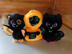 ÚLTIMO JUEGO DE 3 Peluches Halloween TY Nuevos sin Etiquetas - Imagen 1 de 1