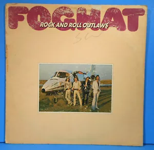 FOGHAT ROCK AND ROLL OUTLAWS LP 1974 ORIGINAL PRESS NICE CONITION! VG/VG!!A - Picture 1 of 5