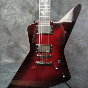 Explorer Electric Guitar 6 String Factory 2EMG Pickups HPL Fretboard Chrome Part - Picture 1 of 19