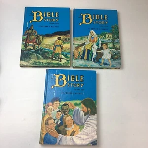 The Bible Story by Arthur Maxwell. Volume 4, 7, 10. Used Condition. - Imagen 1 de 11