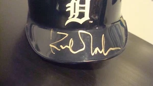 Kirk Gibson AUTOGRAPHED DETROIT TIGERS MINI HELMET SIGNED JSA AUTHENTICATED - Picture 1 of 5