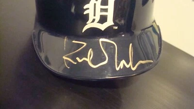 Kirk Gibson AUTOGRAPHED DETROIT TIGERS MINI HELMET SIGNED JSA AUTHENTICATED - Image 1 of 4