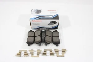 Asianautos Full Ceramic Rear Brake Pads With Hardware For Honda Pilot 2003-2008 - Picture 1 of 3