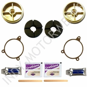 KIT PAQUETE DE 2 ACTUALIZACIÓN ENGRANAJES BRONCE REPUESTO AMBOS FAROS CORVETTE 97-04 C5 - Imagen 1 de 3