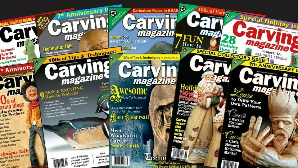 Carving Magazine - Choose your Issue - Wood Carving: Bundle & Save - Image 1 of 1