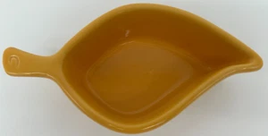 Chantal Yellow Stoneware 1 Cup Dessert Bowl~USED~Vintage 2004 Lemon Shaped Dish - Picture 1 of 6