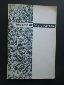 THE LIFE OF DAVID W. PATTON 1900 Paperback REPRINT Rare Book LDS Mormon UTAH - Imagen 1 de 6