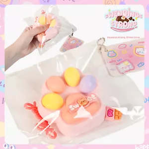 Cat paw Squishy Toy Stress Relief Desk Fidget Sensory Toy for Kids/Adults Gift - Picture 1 of 11