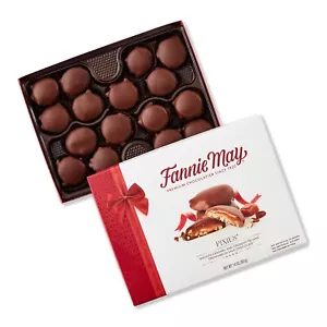 *NEW *FANNIE MAY DARK CHOCOLATE PIXIES 1 Lb Box AND FREE SHIPPING !!! - Picture 1 of 1