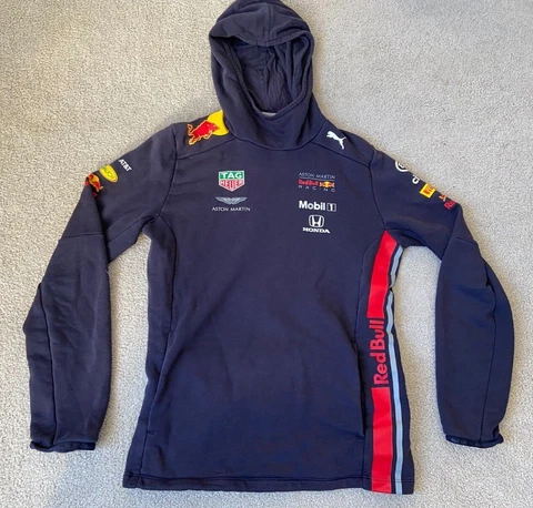 Puma Aston Martin Red Bull Racing F1  Men/Boys Youth XL Hoodie Cover
