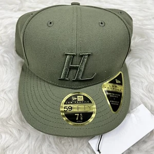 Helmut Lang x New Era men baseball cap green hat 7 3/8 NWT $130 - Picture 1 of 8