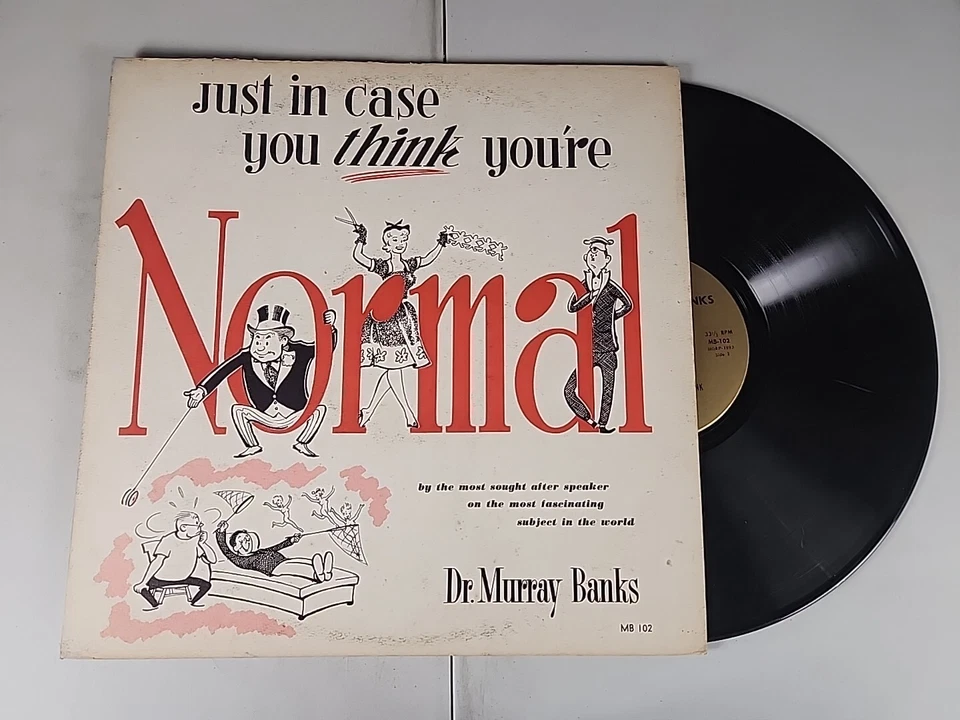 Dr. Murray Banks - Por si acaso piensas que eres normal (LP) | MB-102 | Foto 1 de 2