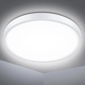 24W LED Deckenleuchte rund dünn Unterputz 3000K-6000K für Home Office - Bild 1 von 1