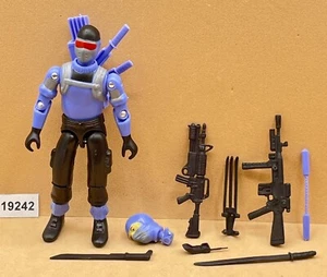 BLACK MAJOR CUSTOM SNAKE EYES NINJA COMMANDO G.I. Figura Joe 3,75" #2 - Imagen 1 de 4