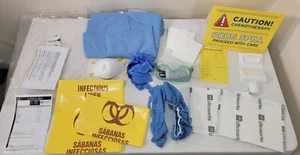 *1 paquete* Kit de limpieza de derrames de quimioterapia Medline DYK200CHC - Imagen 1 de 7