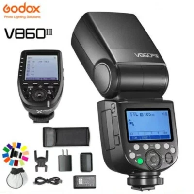 Godox V860III-S 2.4G TTL HSS Camera Flash Speedlite For Sony+XPro-S Trigger - Image 1 of 4