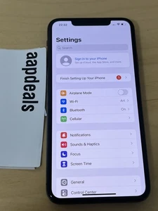 Apple iPhone 11 Pro Max A2161 256 Go | NOIR | SPECTRE UNIQUEMENT IOS 15 A GRAGE - Photo 1 sur 12