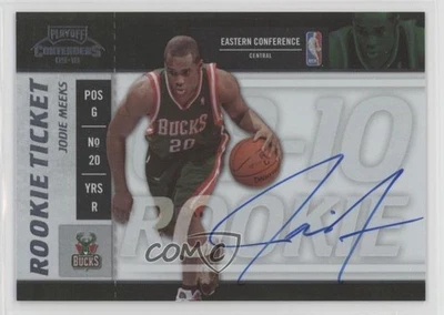 2009-10 Playoff Contenders Rookie Ticket Jodie Meeks #133 Rookie Auto RC - Image 1 of 2
