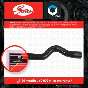 Radiator Hose fits CITROEN C2 JM 1.6D Upper 05 to 09 Coolant Gates 1343HT New - Picture 1 of 2
