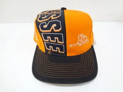 Vintage 90s NCAA Tennessee Volunteers Blockhead Spellout LOGOS Snapback Hat TOW - Image 1 of 4