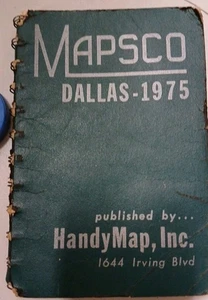 Mapsco Dallas Texas 1975 Routing & Delivery System einschließlich Lewisville. 1010 - Bild 1 von 1