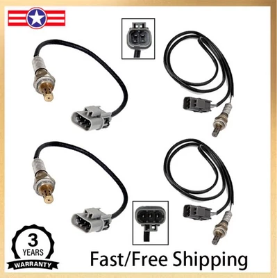 Sensores de oxígeno aguas arriba + abajo para Nissan Frontier Xterra 2000-2003 3,3 L V6 4 piezas Foto 1 de 4