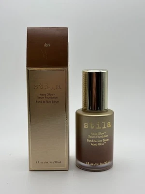 Stila Aqua Glow Serum Foundation 1 fl oz / 30 ml Dark - Image 1 of 3