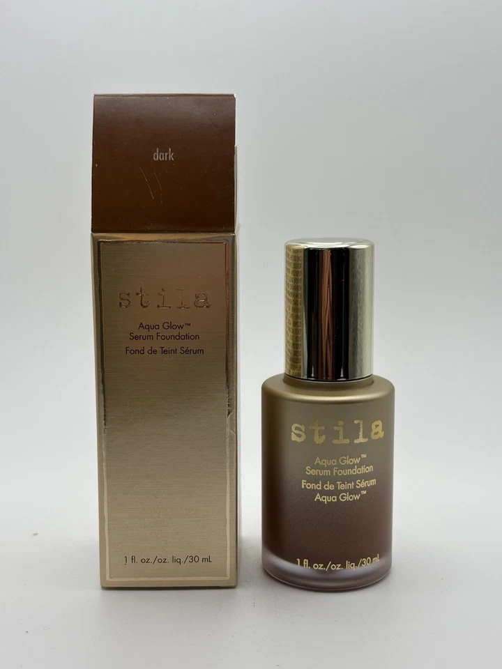Stila Aqua Glow Serum Makeup Foundation 30ml Dark