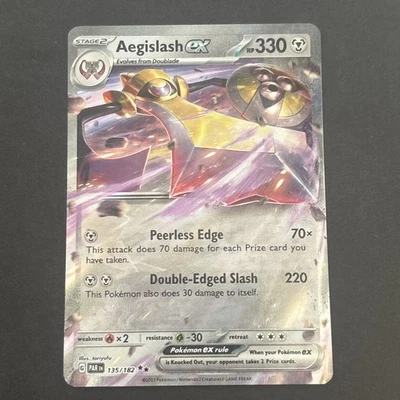 Aegislash ex 135/182 Sv04: Paradox Rift Holo - Image 1 of 2