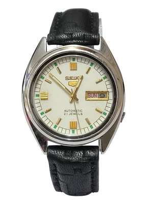 Reloj Pulsera Vintage Seiko Automático Fecha Día Dial S244 Foto 1 de 4